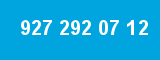 927 292 07 12 927 292 07 12